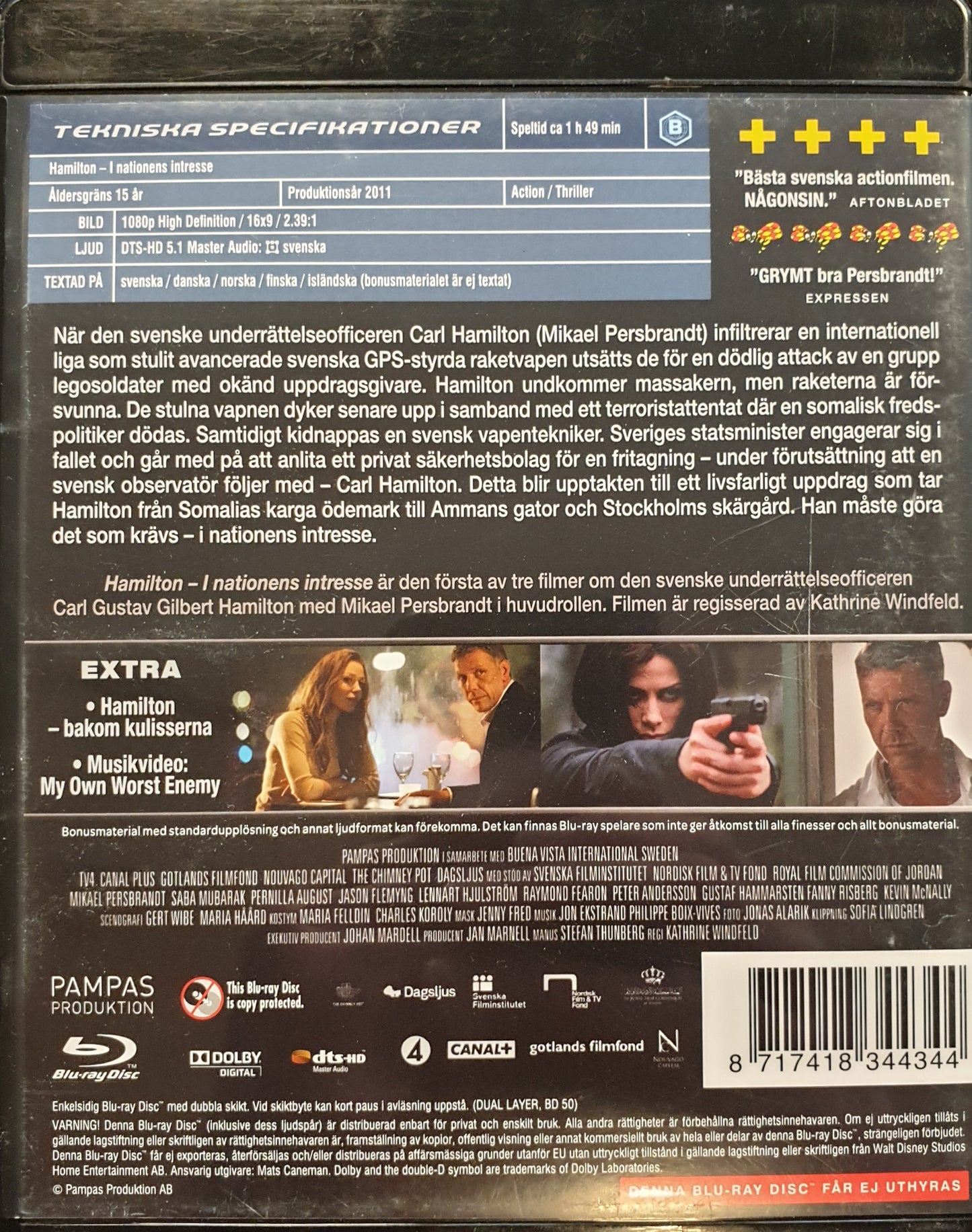 HAMILTON I NATIONENS INTRESSE / IN THE INTEREST OF THE NATION