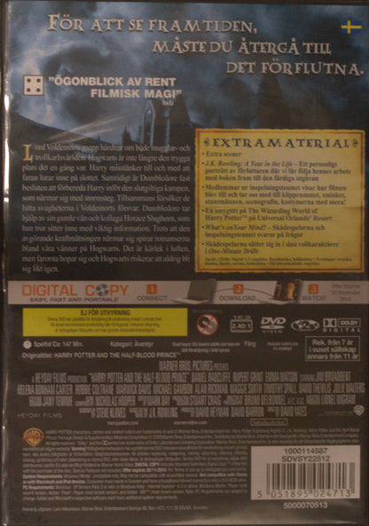 HARRY POTTER OCH HALVBLODSPRINSEN / HARRY POTTER AND THE HALF-BLOOD PRINCE