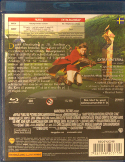 HARRY POTTRER OCH DE VISES STEN / HARRY POTTER AND THE SORCERER'S STONE