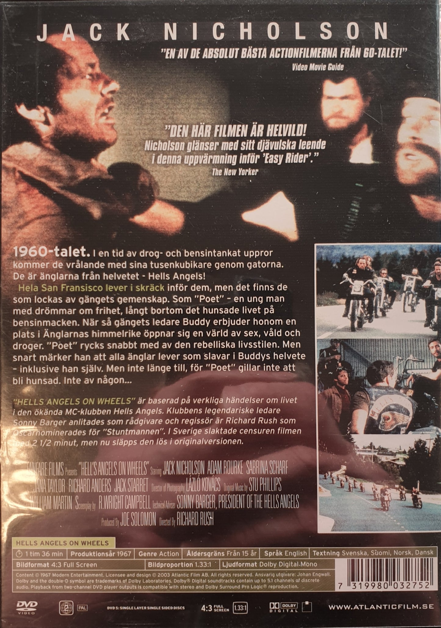 HELLS ANGELS ON WHEELS / HELVETESÄNGLARNA SLÅR TILL