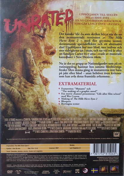 THE HILLS HAVE EYES II - UNRATED