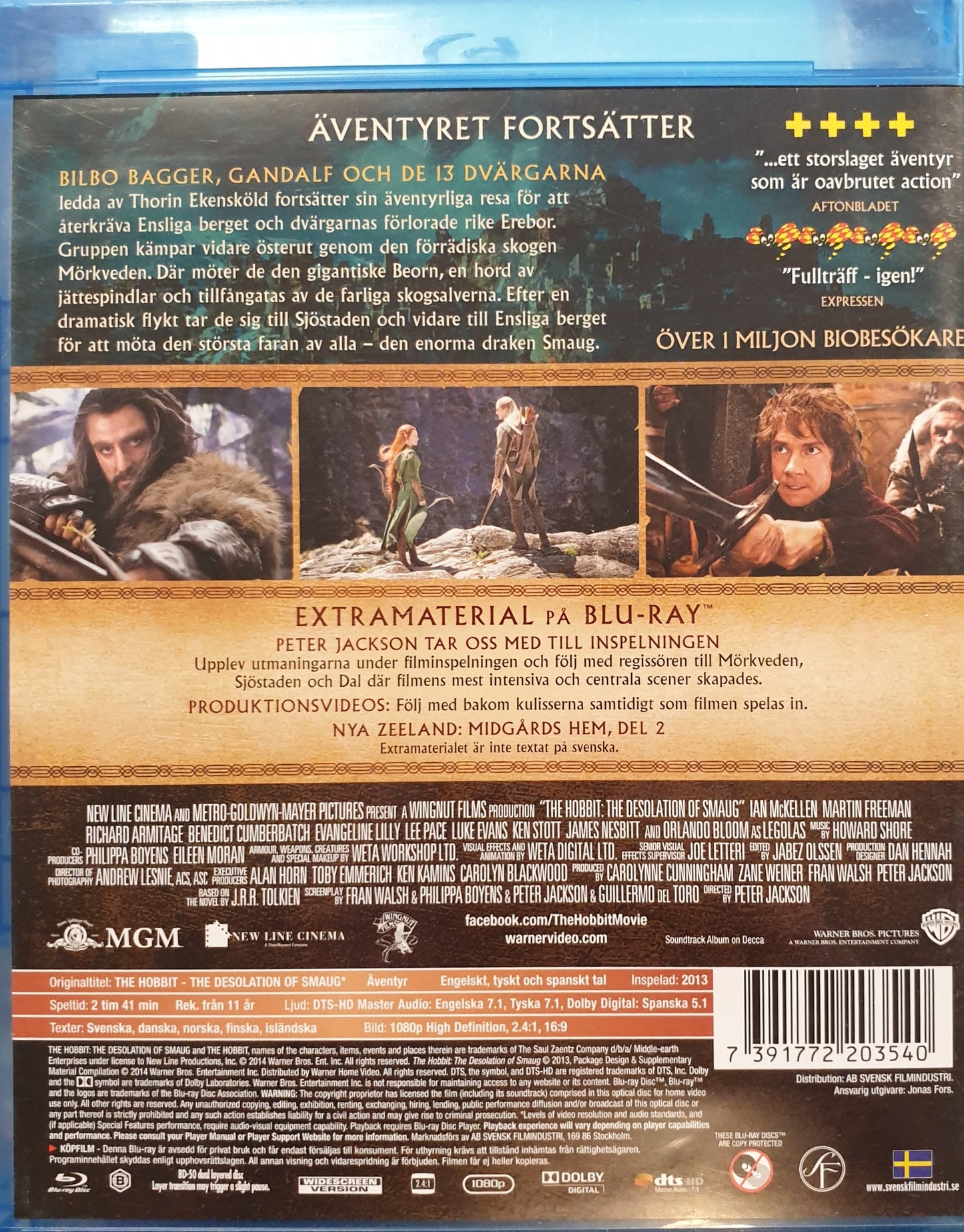 THE HOBBIT: SMAUGS ÖDEMARK / THE DESOLATION OF SMAUG