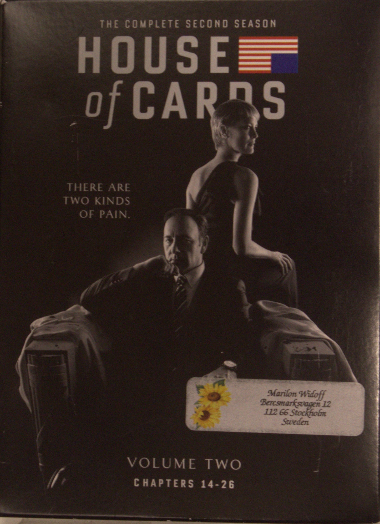 HOUSE OF CARDS - THE COMPLETE SECOND SEASON