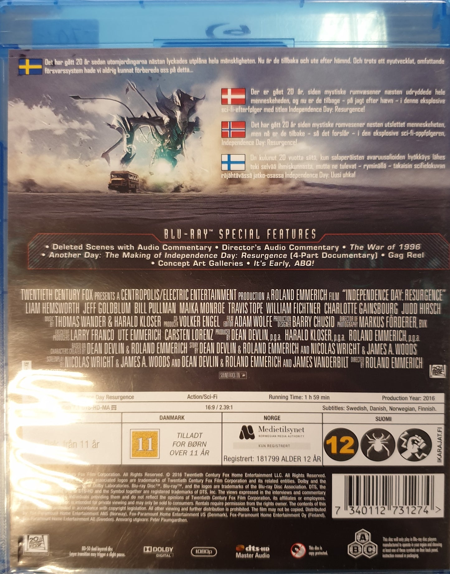 INDEPENDENCE DAY: RESURGENCE / ÅTERKOMSTEN