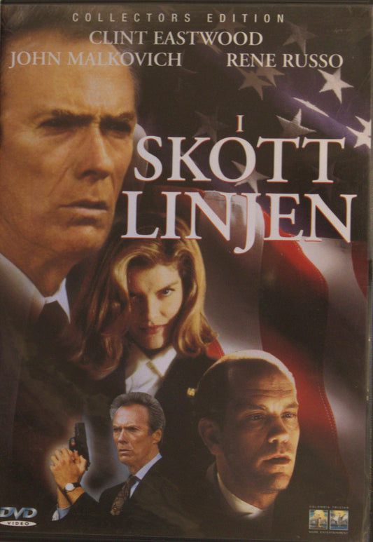 I SKOTTLINJEN / IN THE LINE OF FIRE - DVD