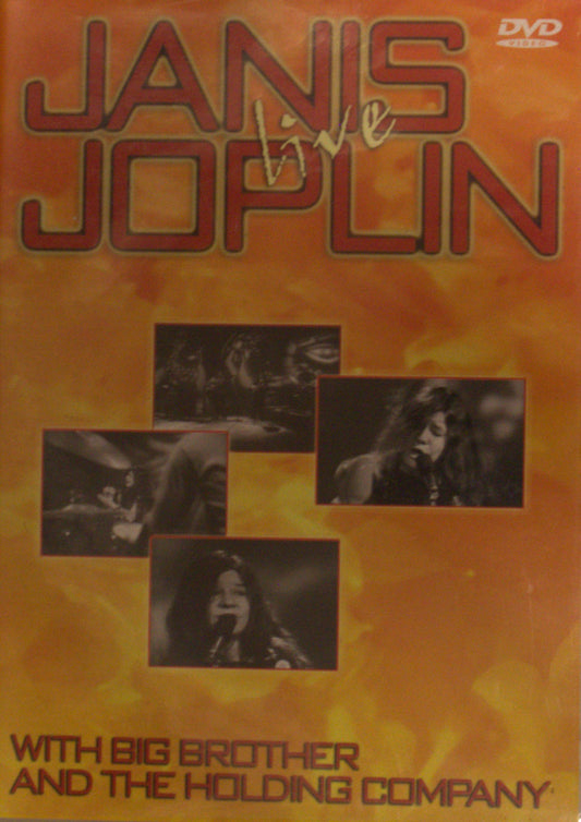JANIS JOPLIN LIVE WITH BIG BROTHER AND THE HOLDING COMPANY – DVD