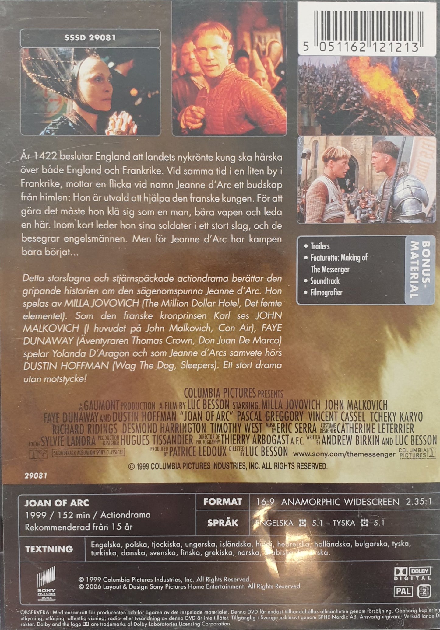 JEANNE D'ARC / JOAN OF ARC