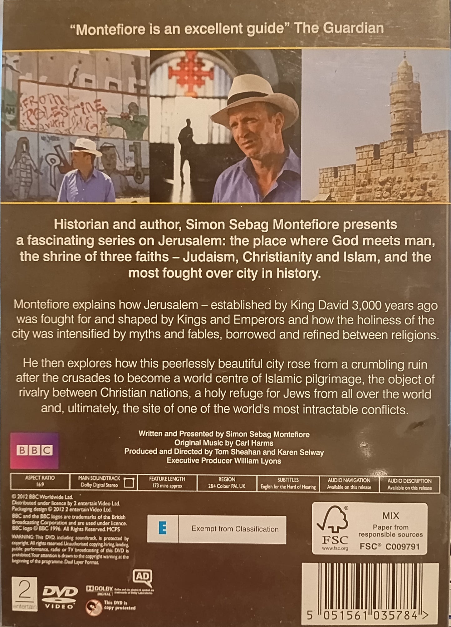 JERUSALEM - THE MAKING OF A HOLY CITY