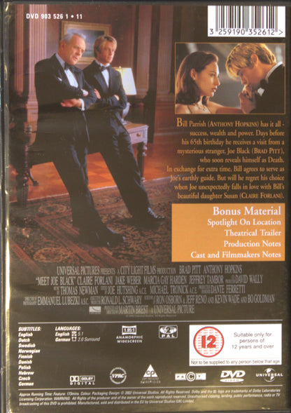 MEET JOE BLACK / MÖT JOE BLACK