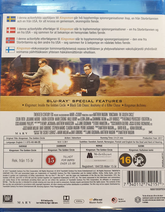 KINGSMAN: THE GOLDEN CIRCLE