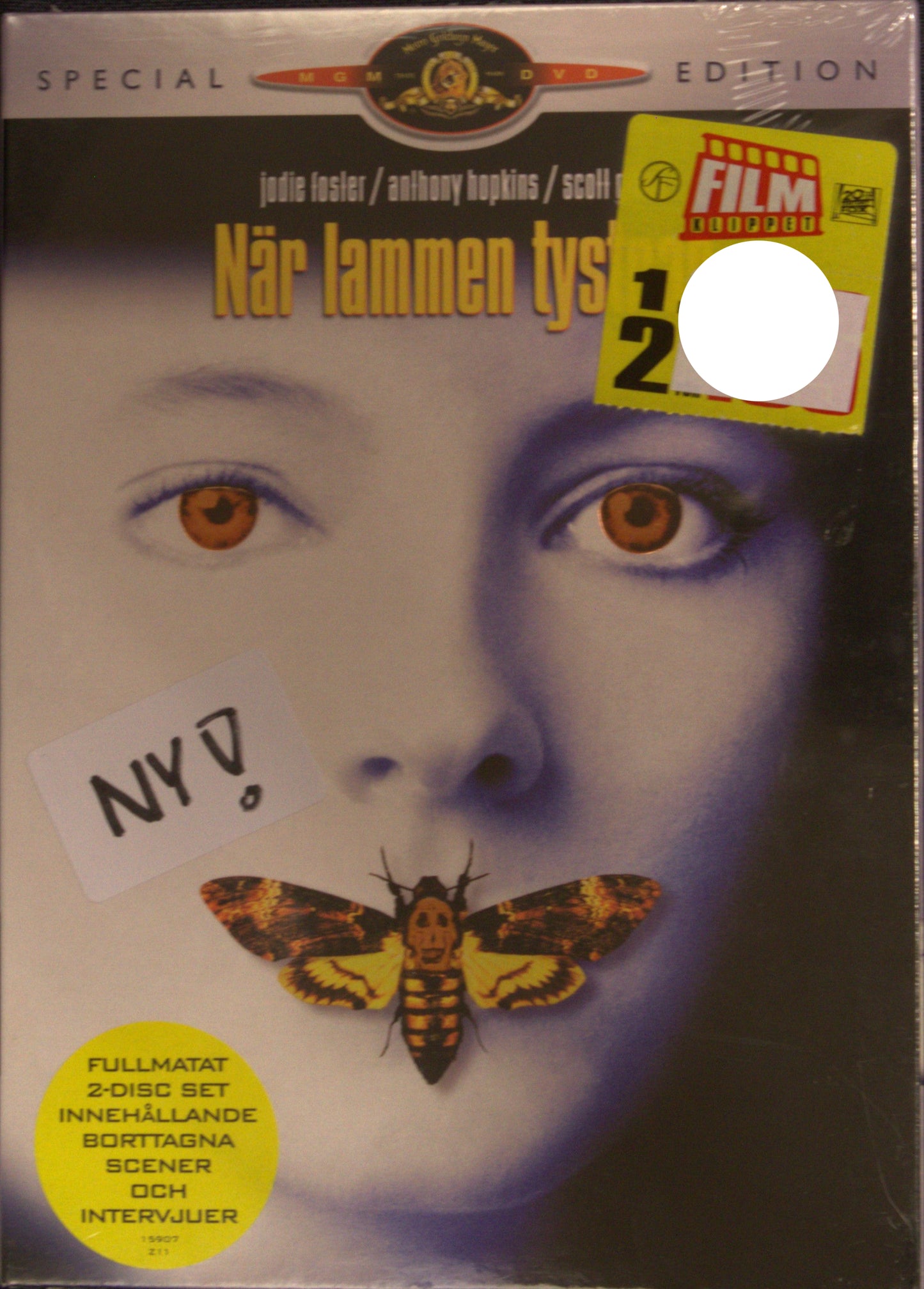 NÄR LAMMEN TYSTNAR / SILENCE OF THE LAMBS - SPECIAL EDITION