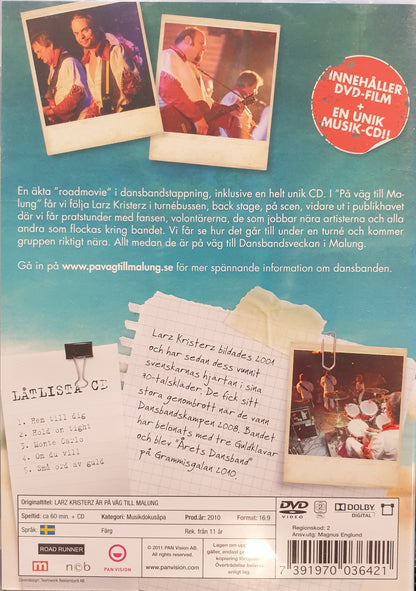 LARZ KRISTERZ ÄR PÅ VÄG TILL MALUNG