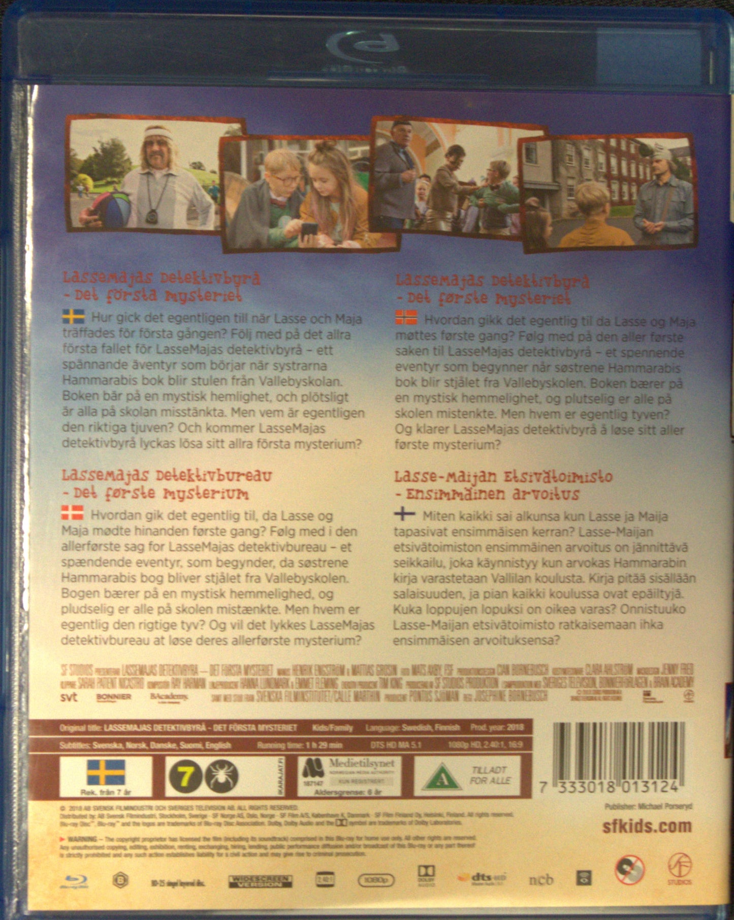 LASSEMAJAS DETEKTIVBYRÅ - DET FÖRSTA MYSTERIET