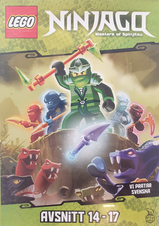 LEGO NINJAGO AVSNITT 14-17 - DEN GRÖNE NINJAN RESER SIG