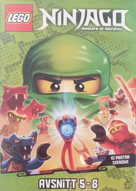 LEGO NINJAGO AVSNITT 5-8 - KÄMPA MOT DE MÄKTIGA ORMARNA!