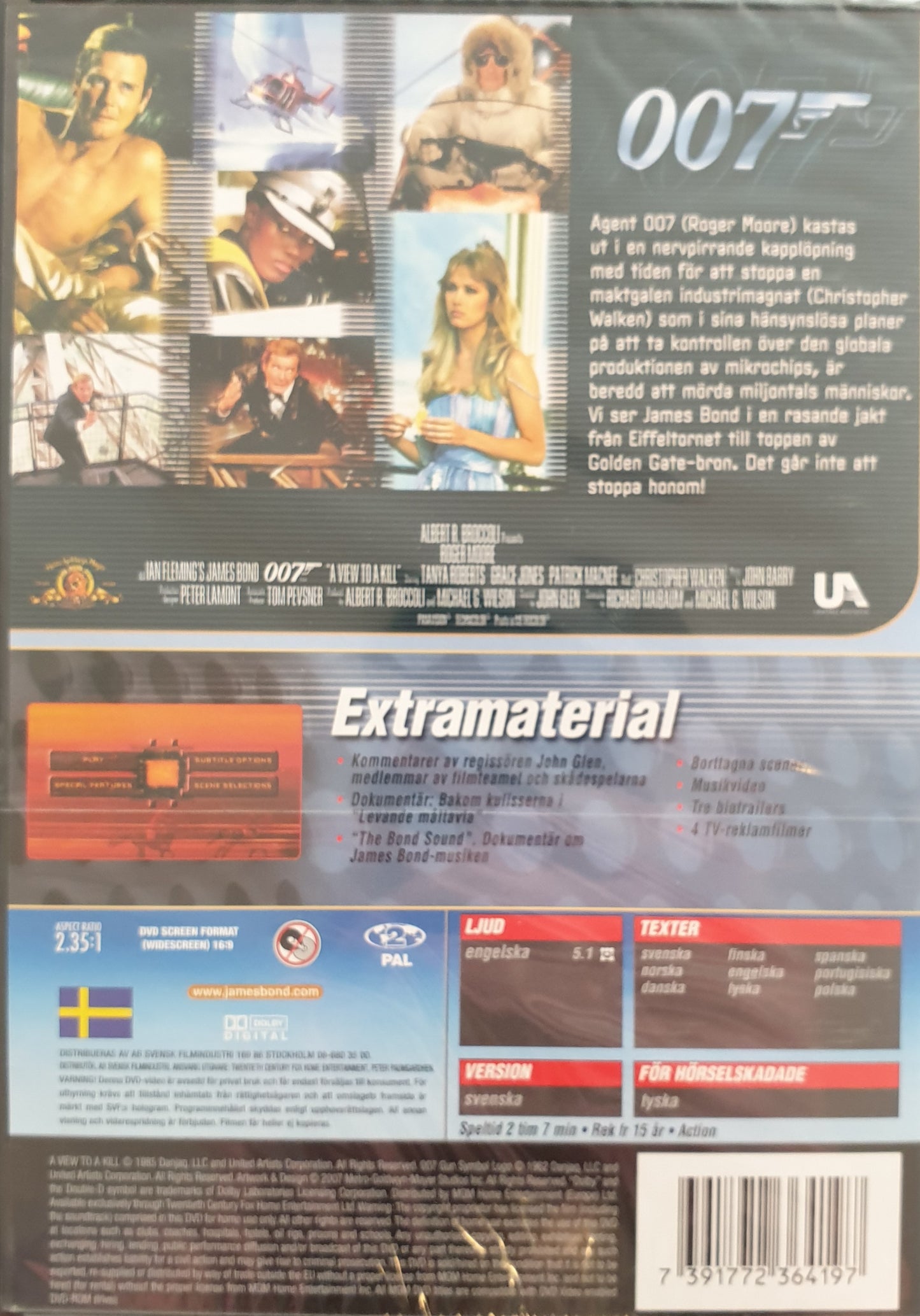 LEVANDE MÅLTAVLA / A VIEW TO A KILL