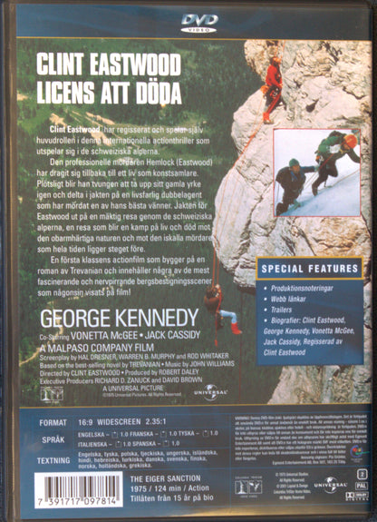 LICENS ATT DÖDA / THE EIGER SANCTION