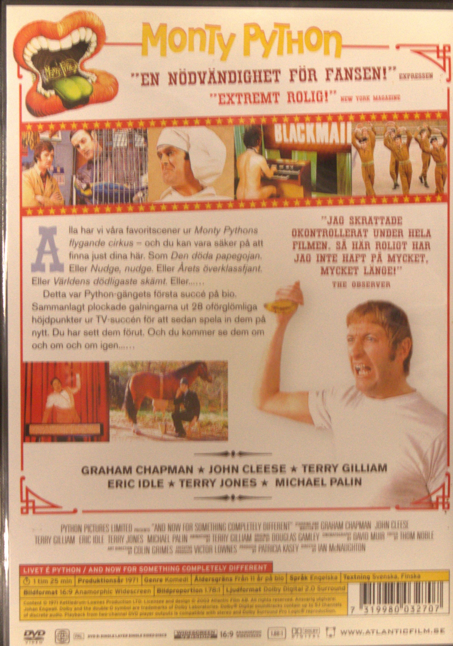 LIVET É PYTHON / AND NOW FOR SOMETHING COMPLETELY DIFFERENT