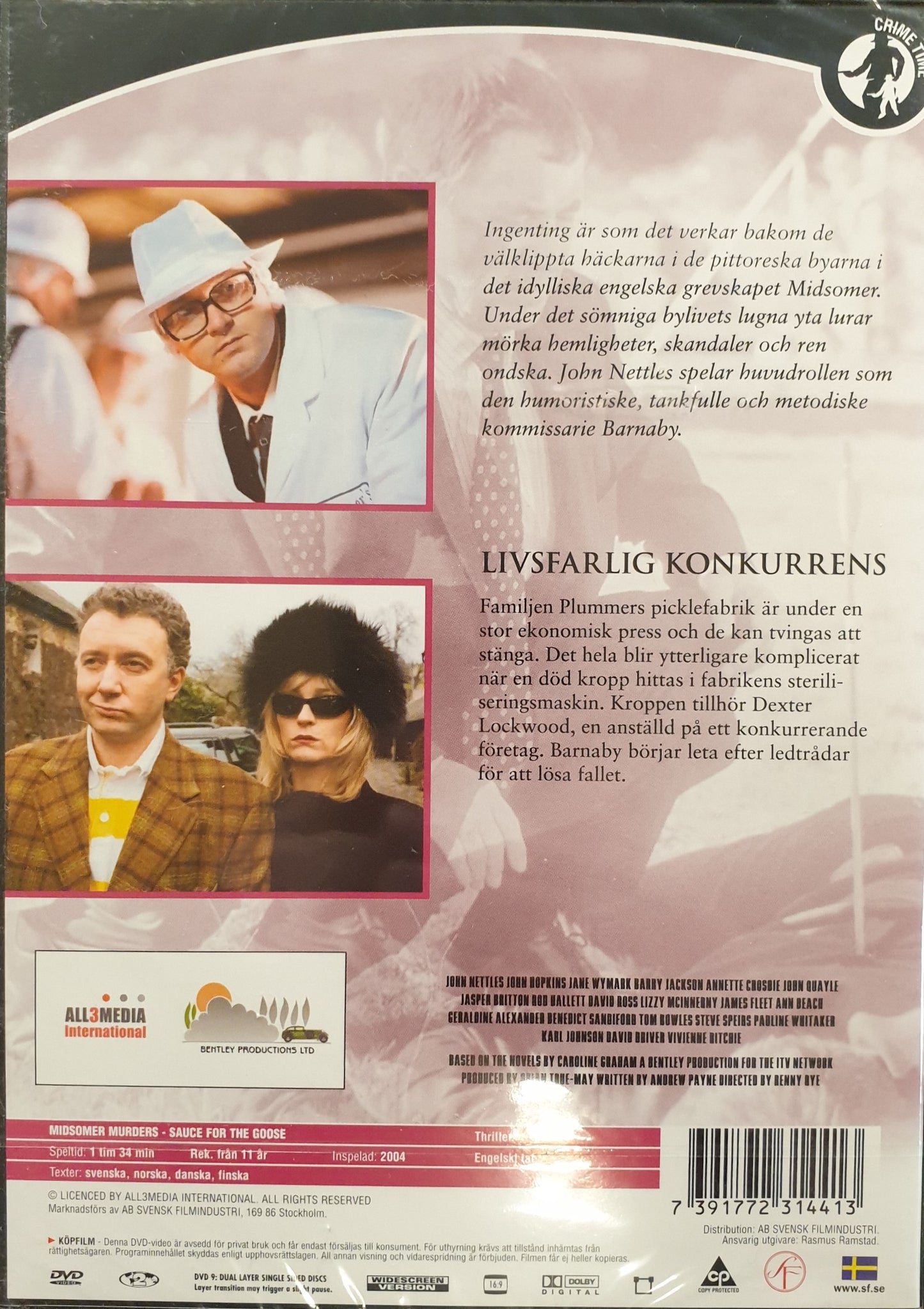 MORDEN I MIDSOMER 8:7 42 - LIVSFARLIG KONKURRENS / SAUCE FOR THE GOOSE