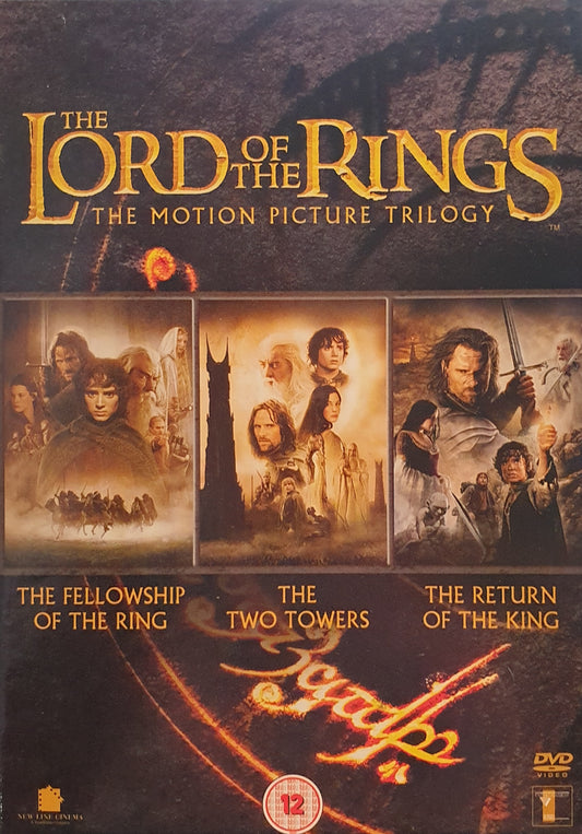 THE LORD OF THE RINGS TRILOGY (EJ SVENSK TEXT)