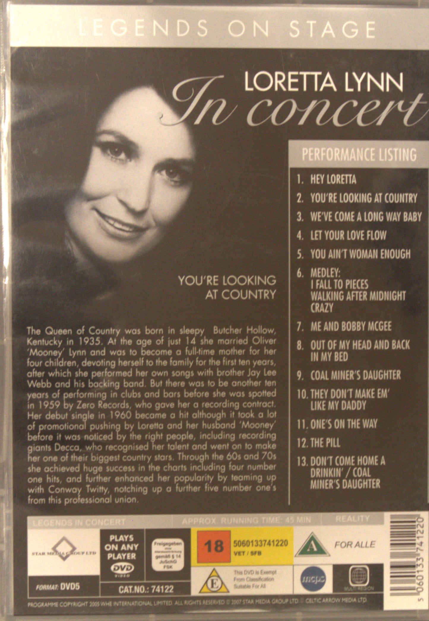 LORETTA LYNN IN CONCERT