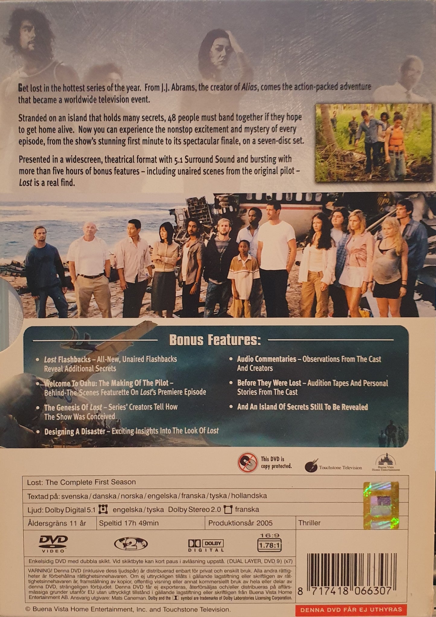 LOST - THE COMPLETE FIRST SEASON