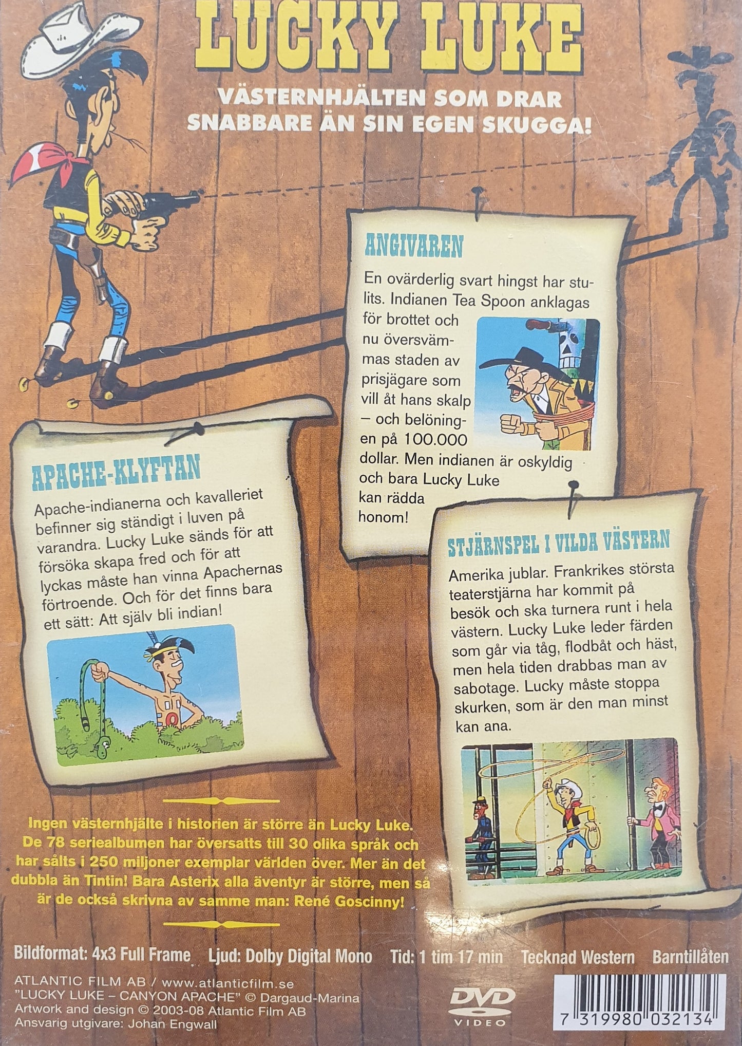 LUCKY LUKE: APACHE-KLYFTAN