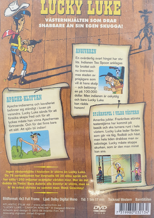LUCKY LUKE: APACHE-KLYFTAN