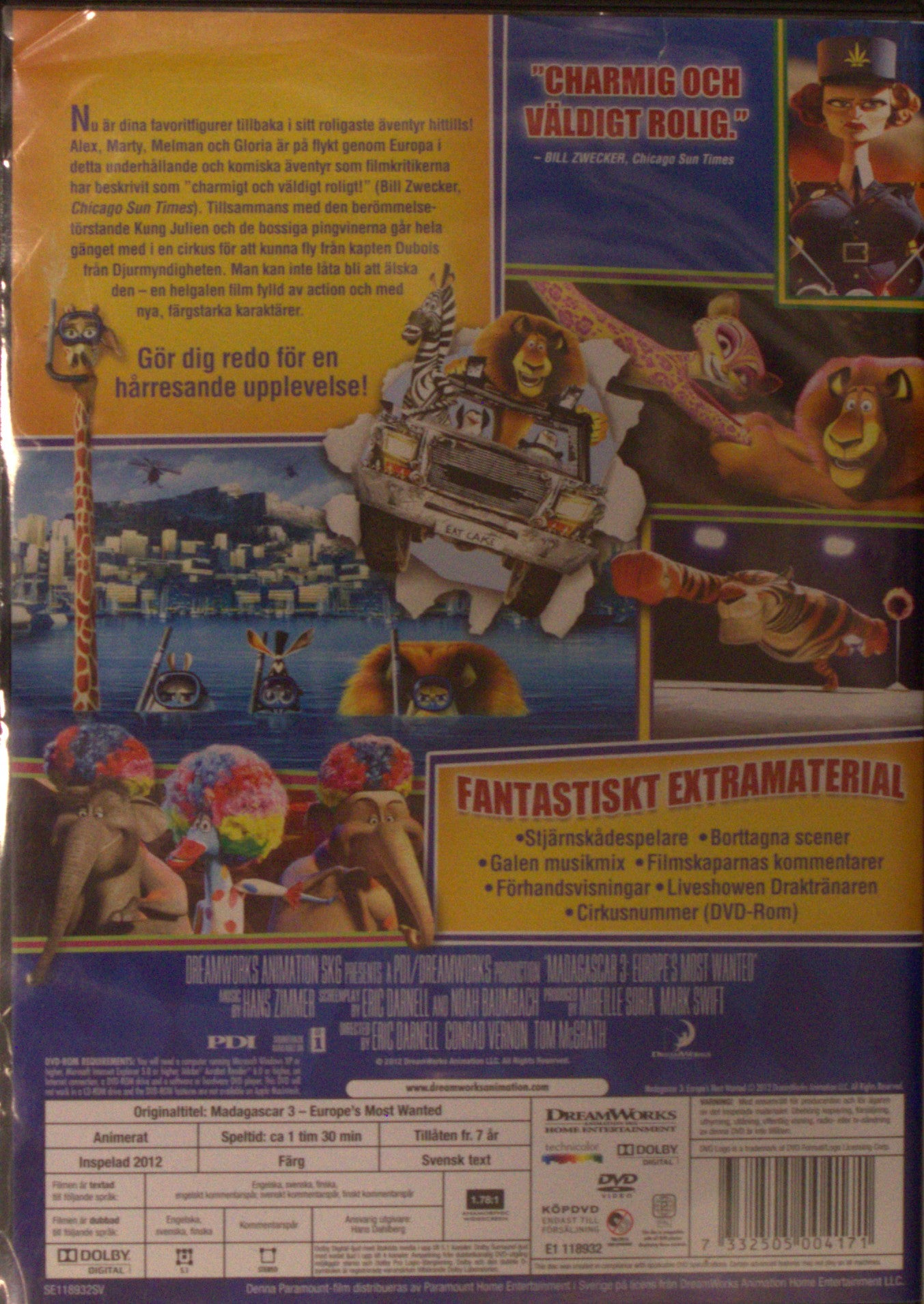 MADAGASKAR 3: EUROPE'S MOST WANTED