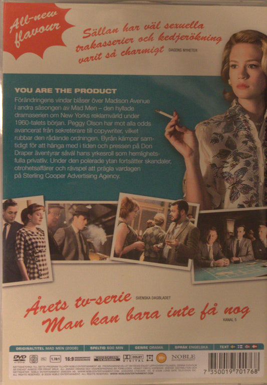 MAD MEN - SÄSONG TVÅ