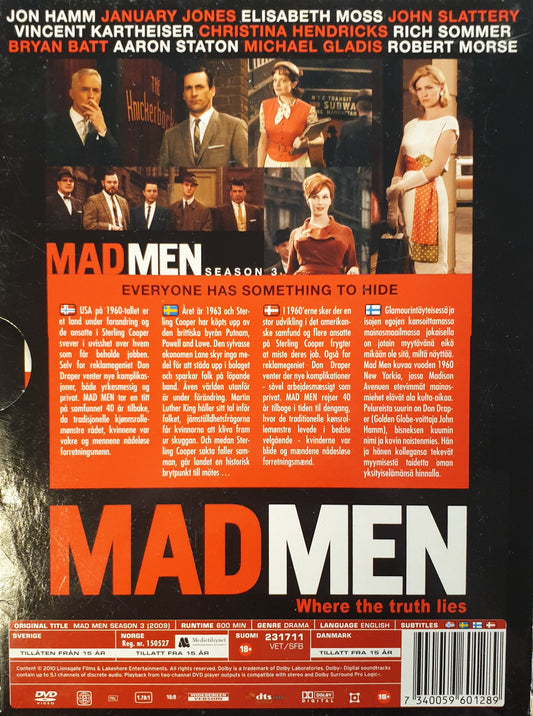 MAD MEN - SÄSONG TRE