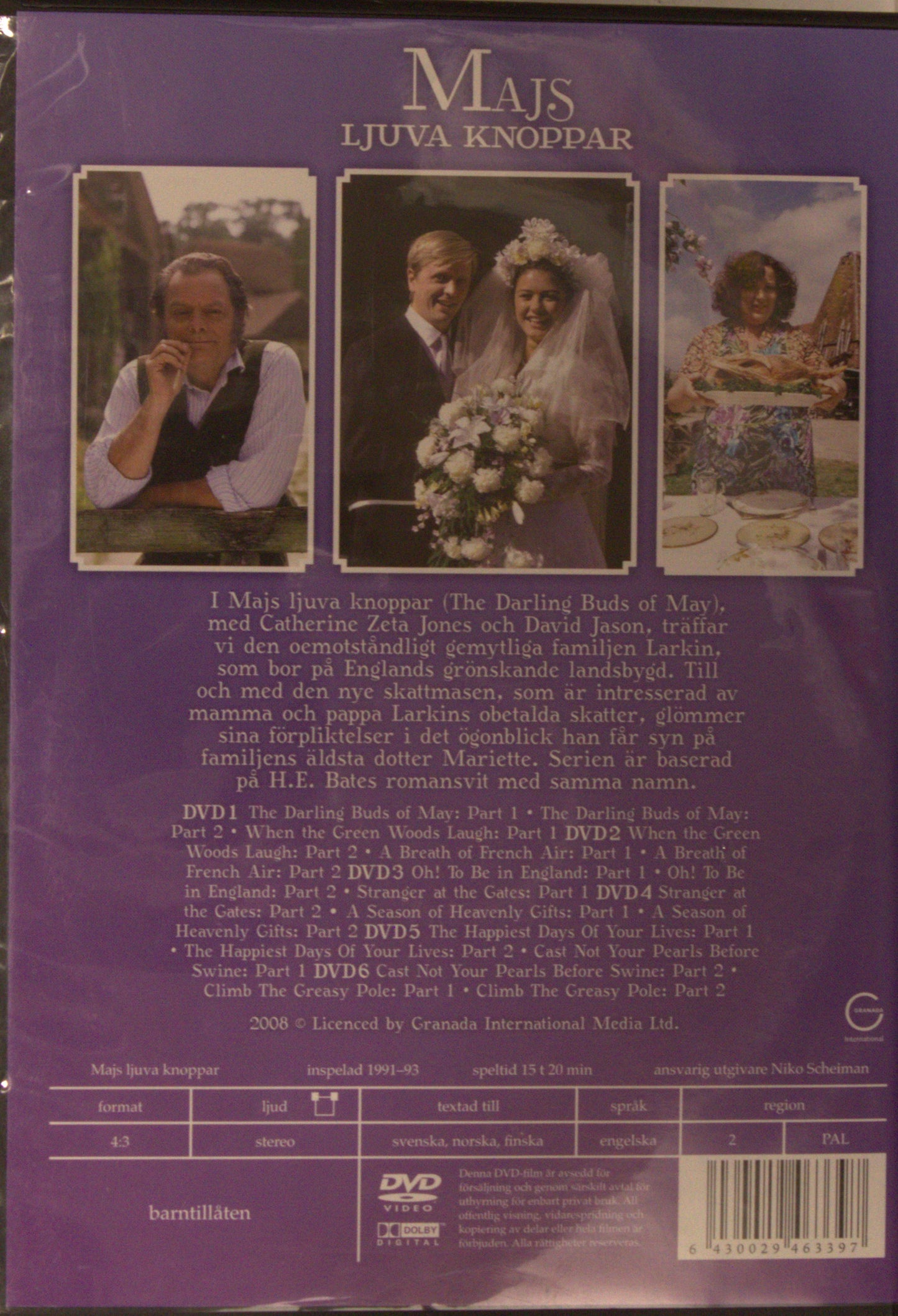 MAJS LJUVA KNOPPAR / THE DARLING BUDS OF MAY - ALL 3 SEASONS