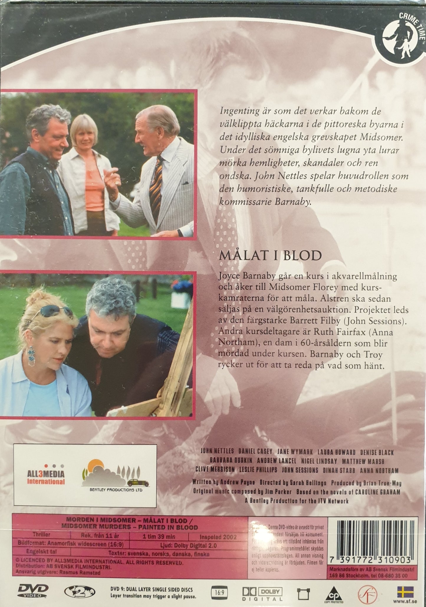 MORDEN I MIDSOMER 6:3 26 - MÅLAT I BLOD / PAINTED IN BLOOD