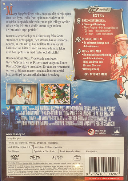 MARY POPPINS - 2 DISC SPECIALUTGÅVA
