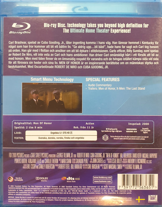MEN OF HONOR - Blu-Ray