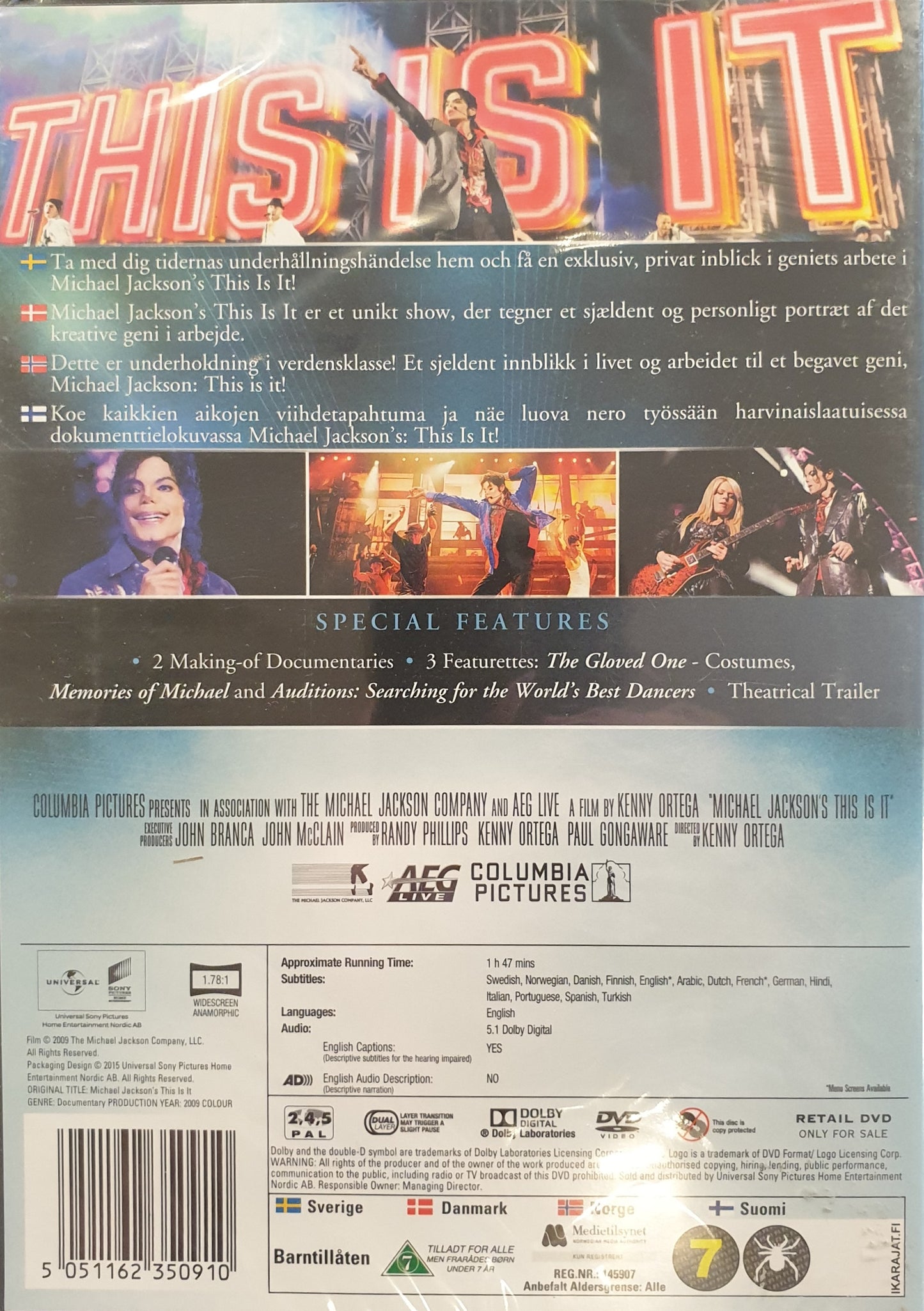 MICHAEL JACKSON'S THIS IS IT