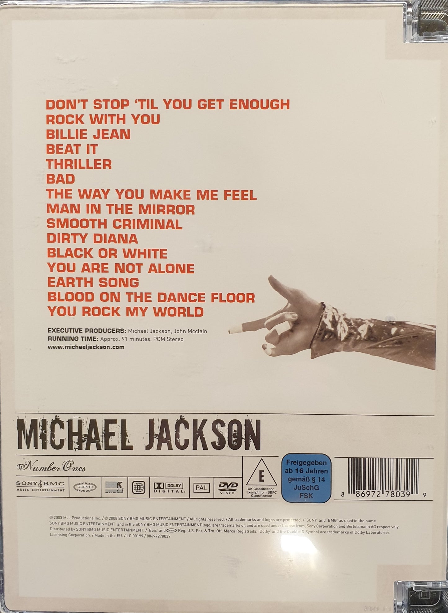 MICHAEL JACKSON - NUMBER ONES - VIDEO-CLIP COLLECTION