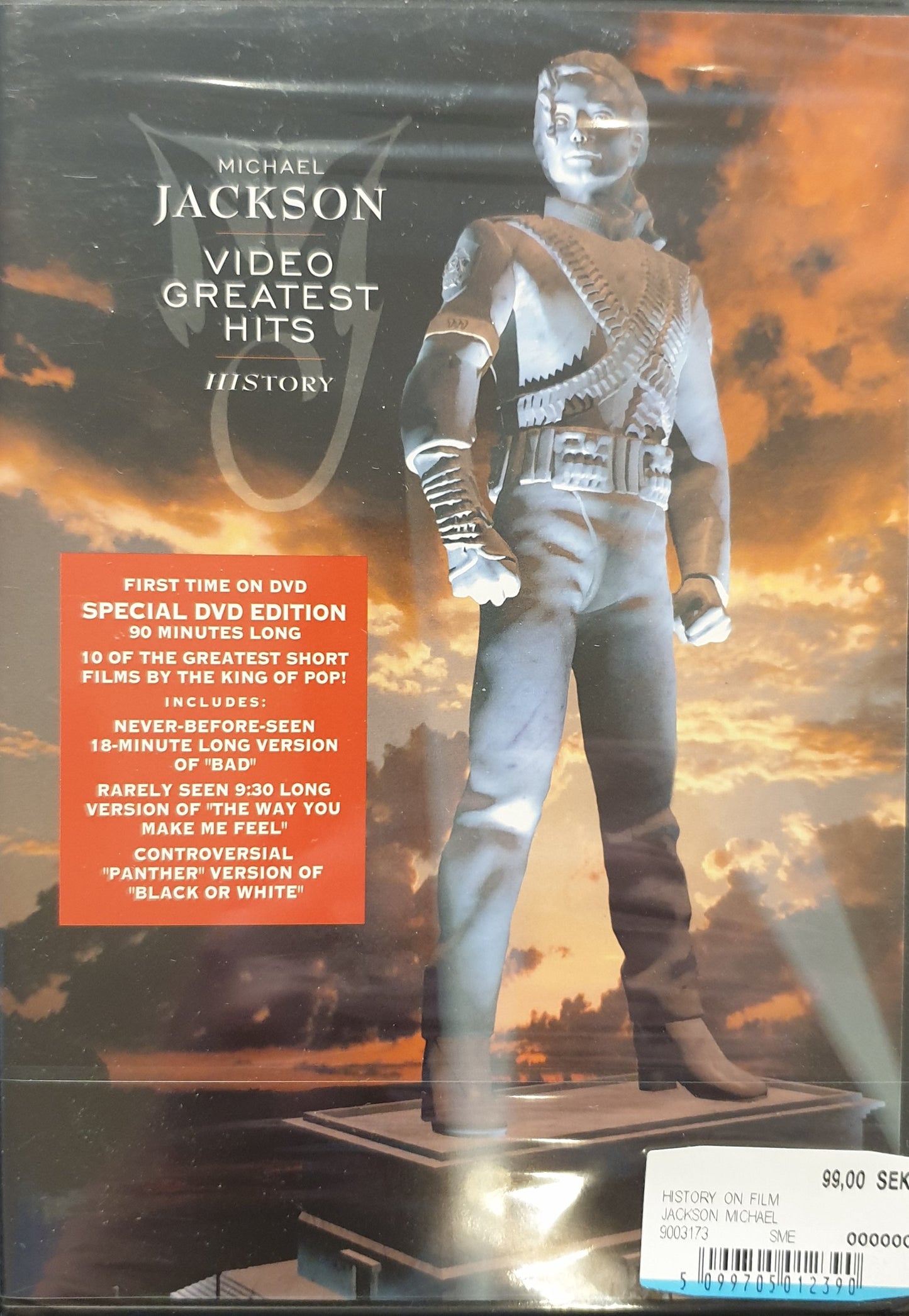 MICHAEL JACKSON - VIDEO GREATEST HITS - HISTORY