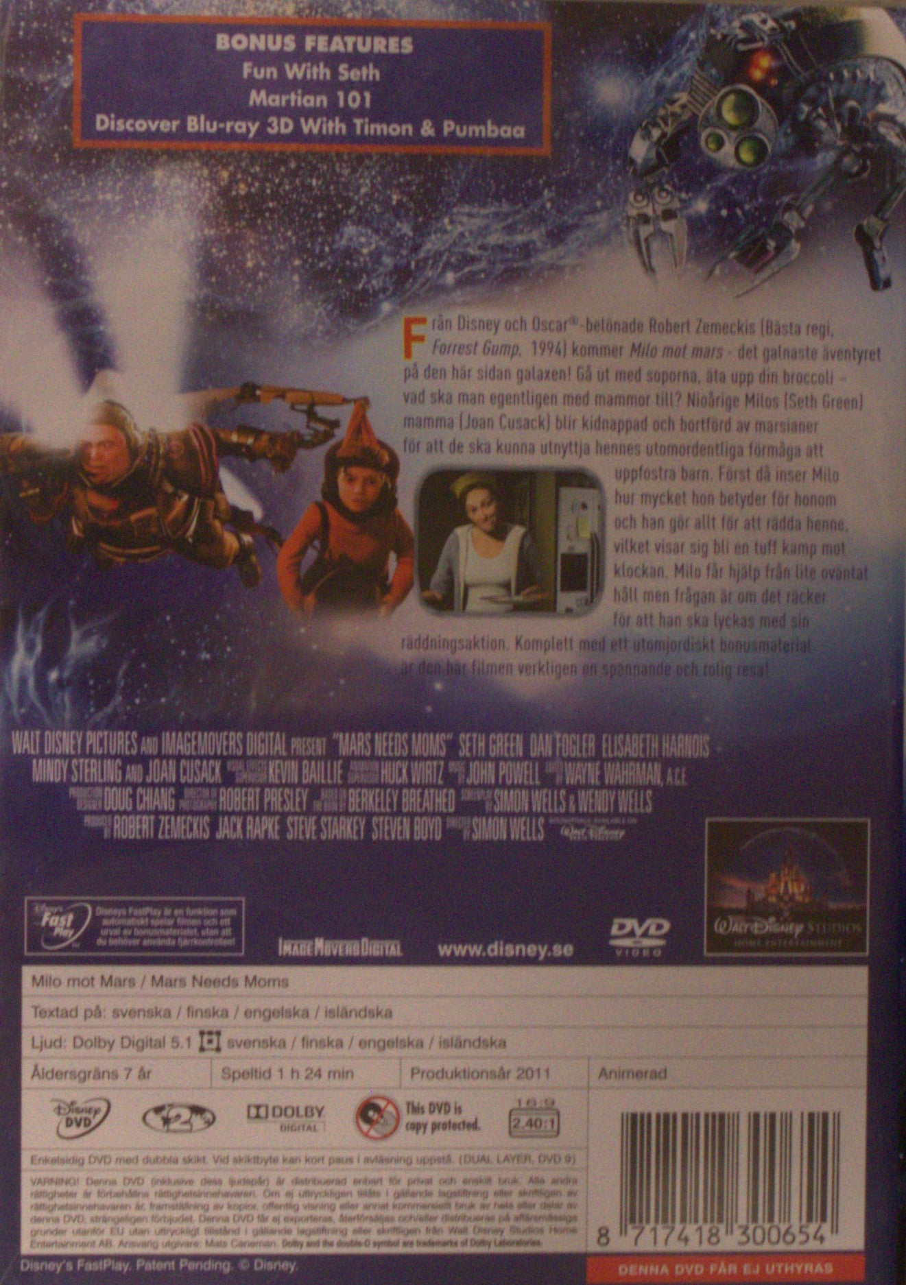 MILO MOT MARS / MARS NEEDS MOMS