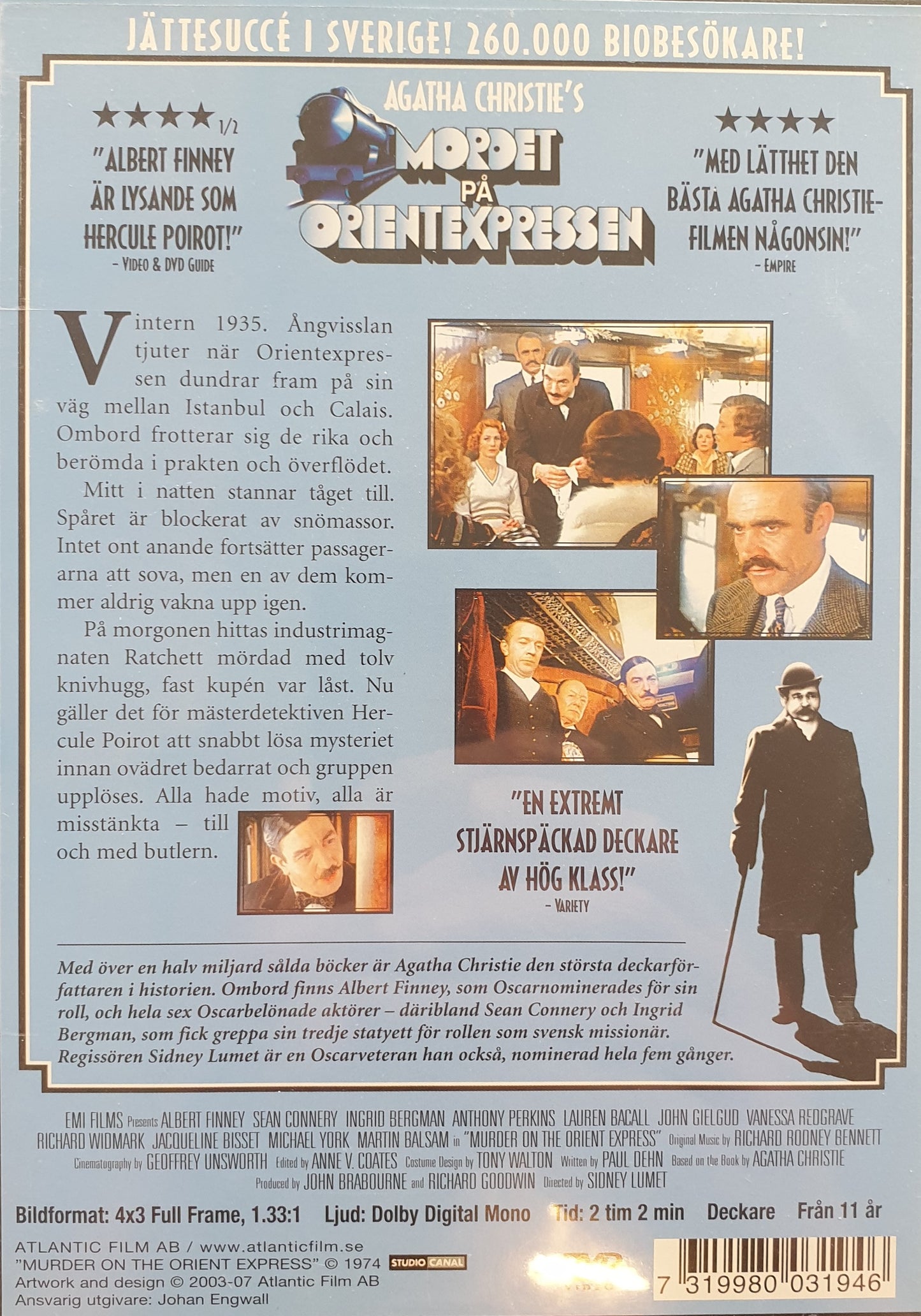 MORDET PÅ ORIENTEXPRESSEN / MURDER ON THE ORIENT EXPRESS