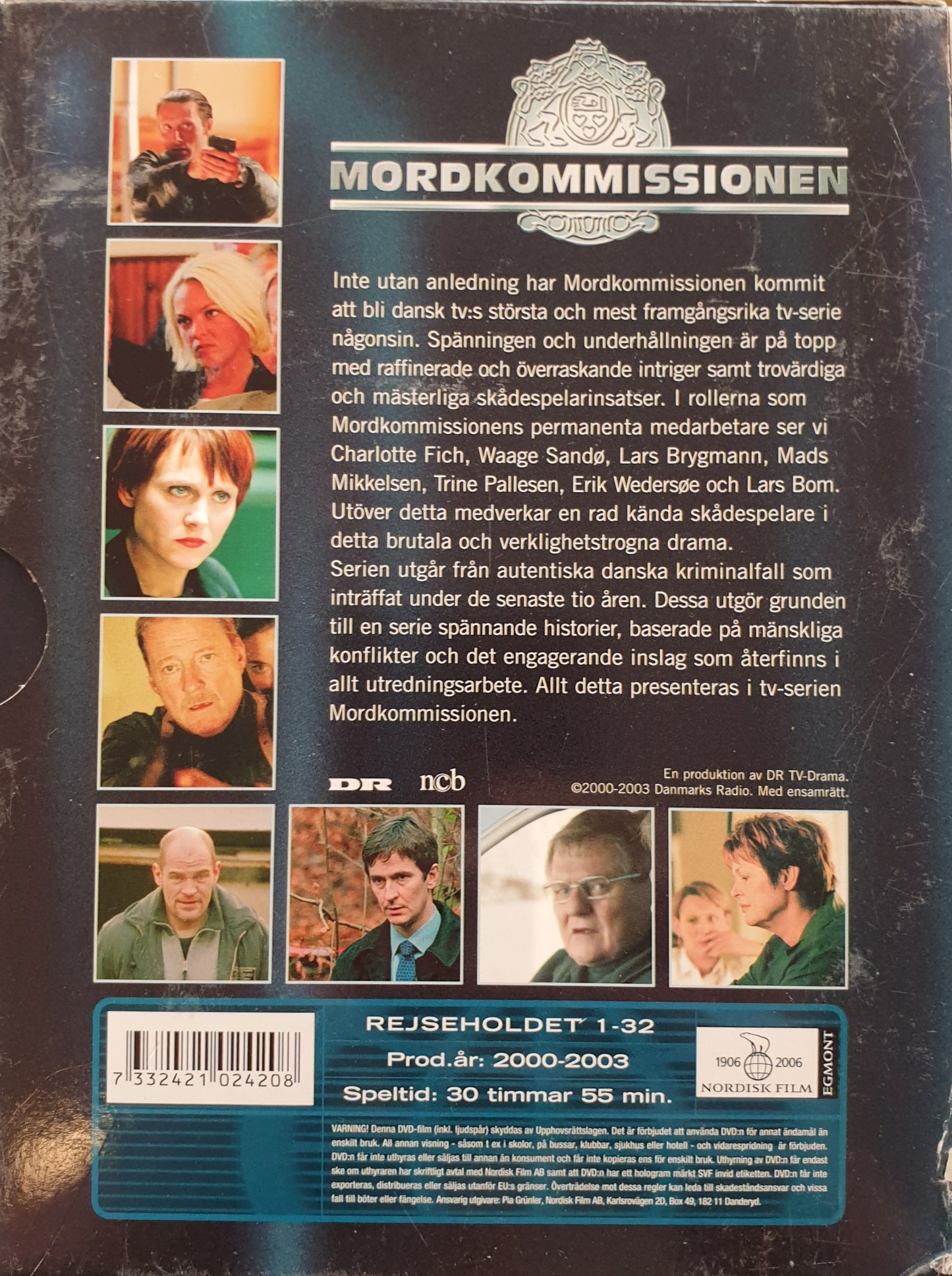 MORDKOMMISIONEN / REJSEHOLDET - ALLA 32 AVSNITT