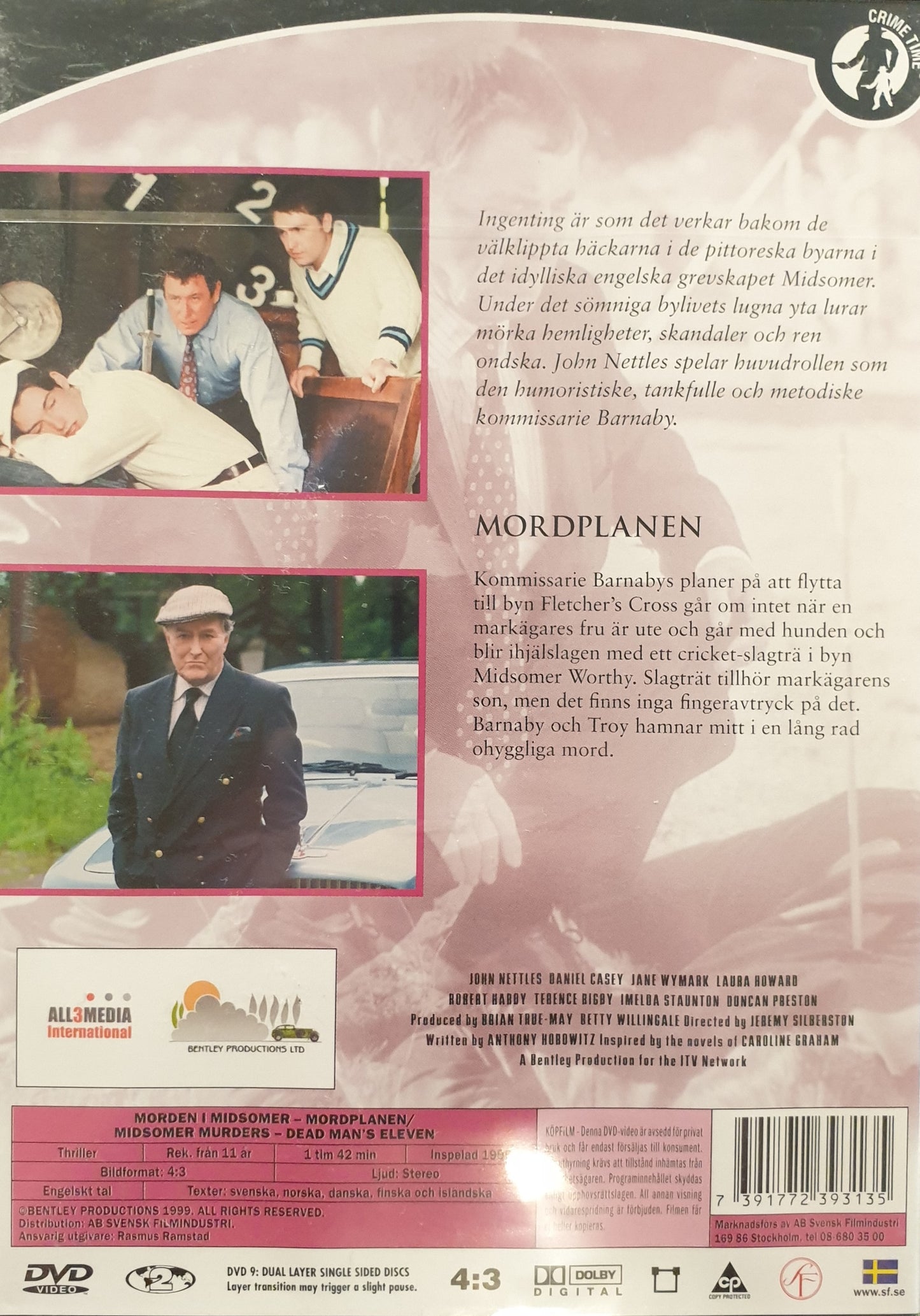 MORDEN I MIDSOMER 2:3 8 - MORDPLANEN / DEAD MAN'S ELEVEN