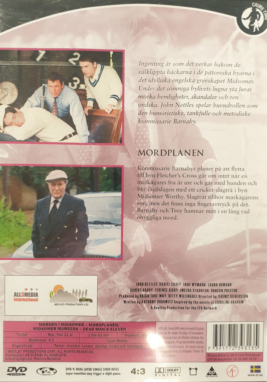 MORDEN I MIDSOMER 2:3 8 - MORDPLANEN / DEAD MAN'S ELEVEN