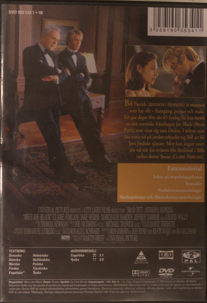 MÖT JOE BLACK / MEET JOE BLACK