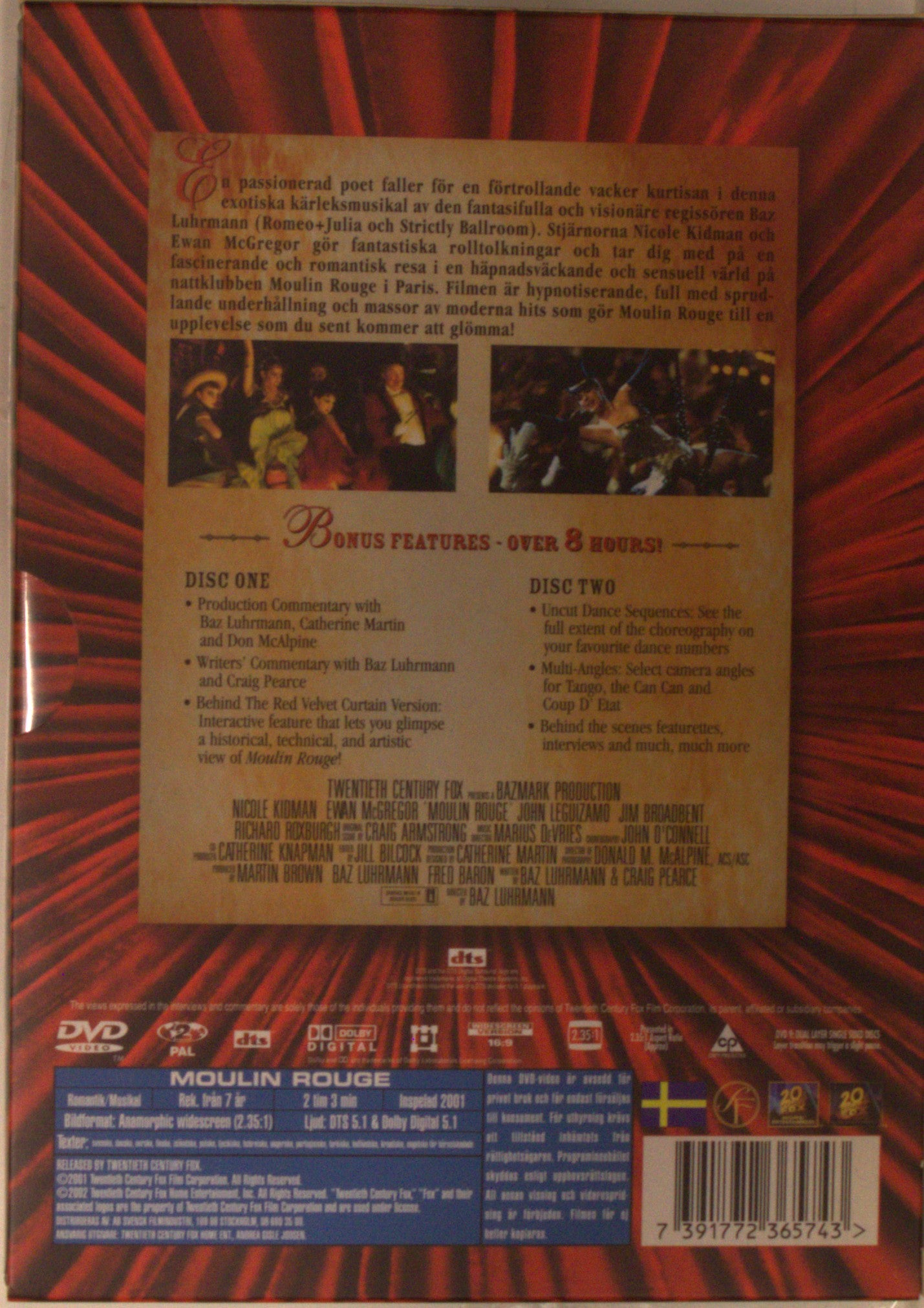 MOULIN ROUGE - 2 DISC COLLECTOR'S EDITION
