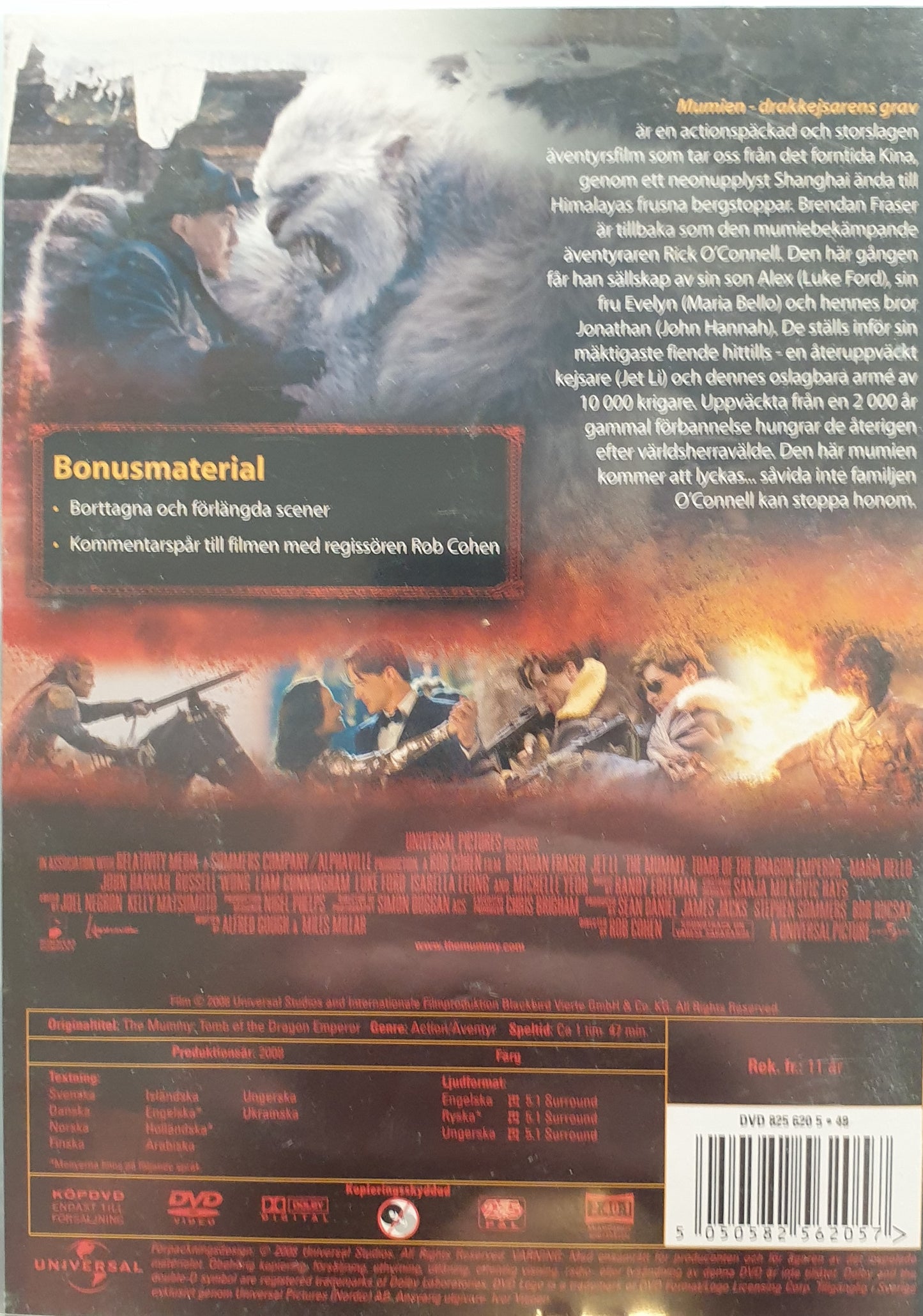 MUMIEN: DRAKKEJSARENS GRAV / THE MUMMY: TOMB OF THE DRAGON EMPEROR
