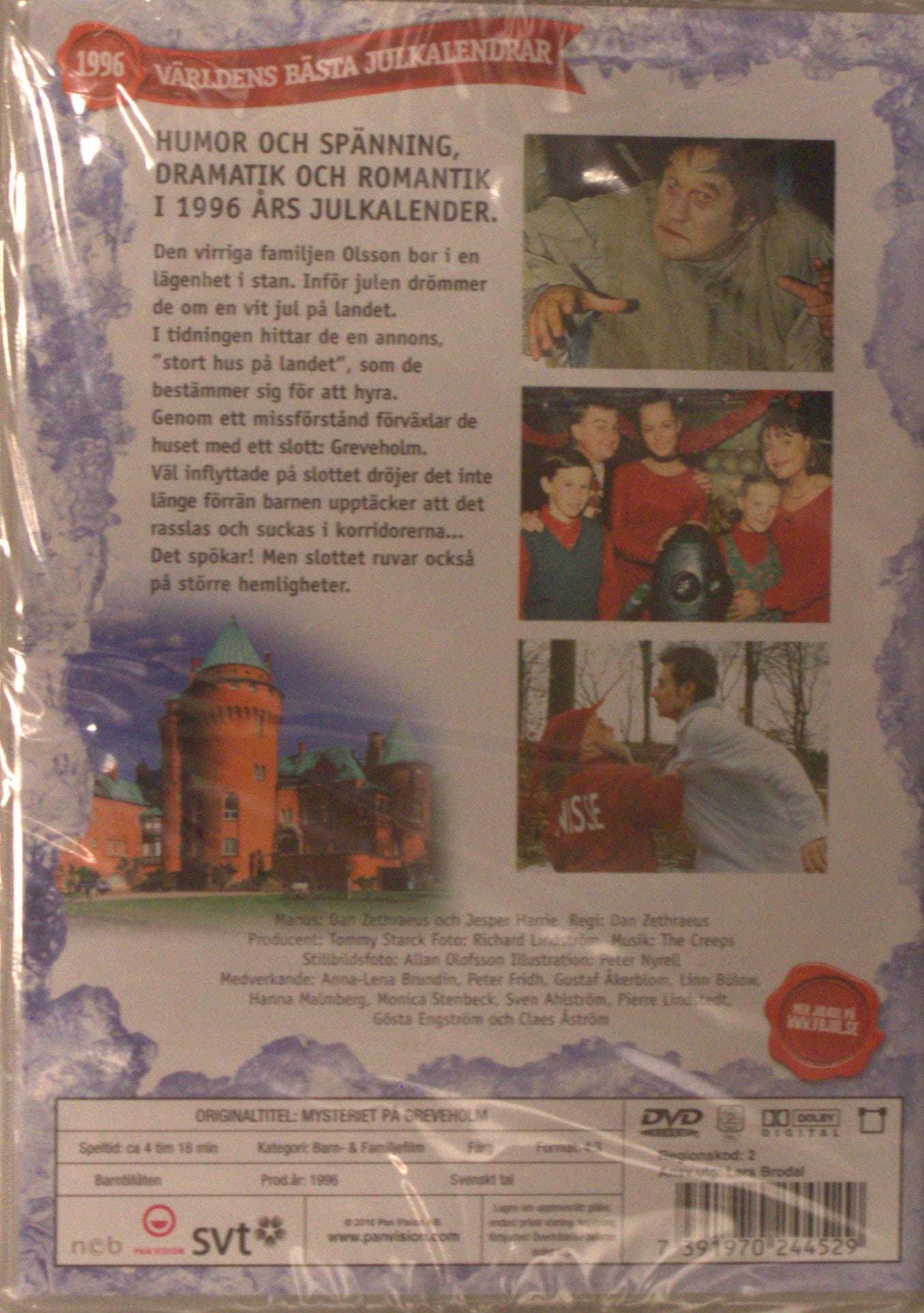 MYSTERIET PÅ GREVHOLM - JULKALENDERN 1996