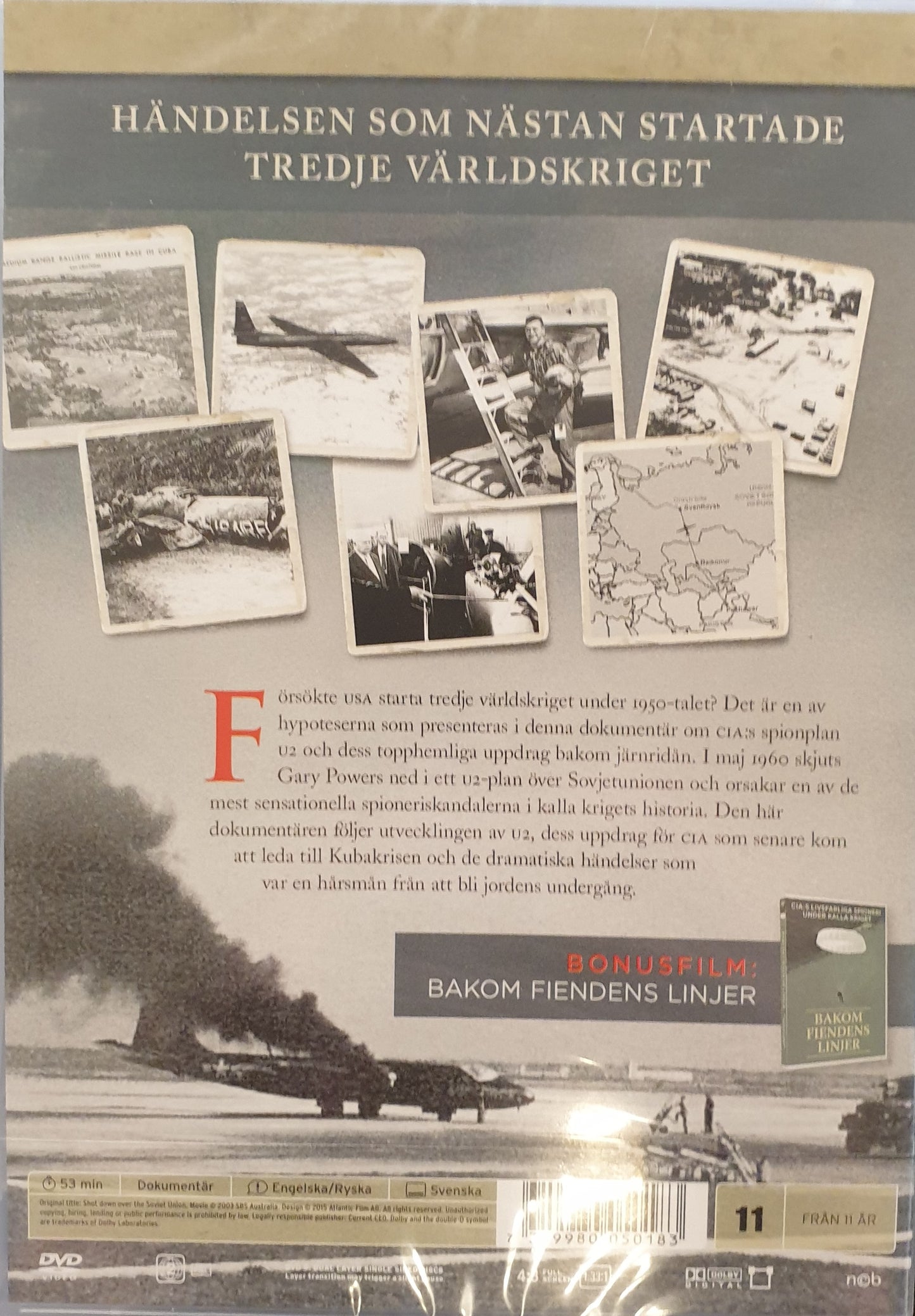 NEDSKJUTEN ÖVER SOVJETUNIONEN