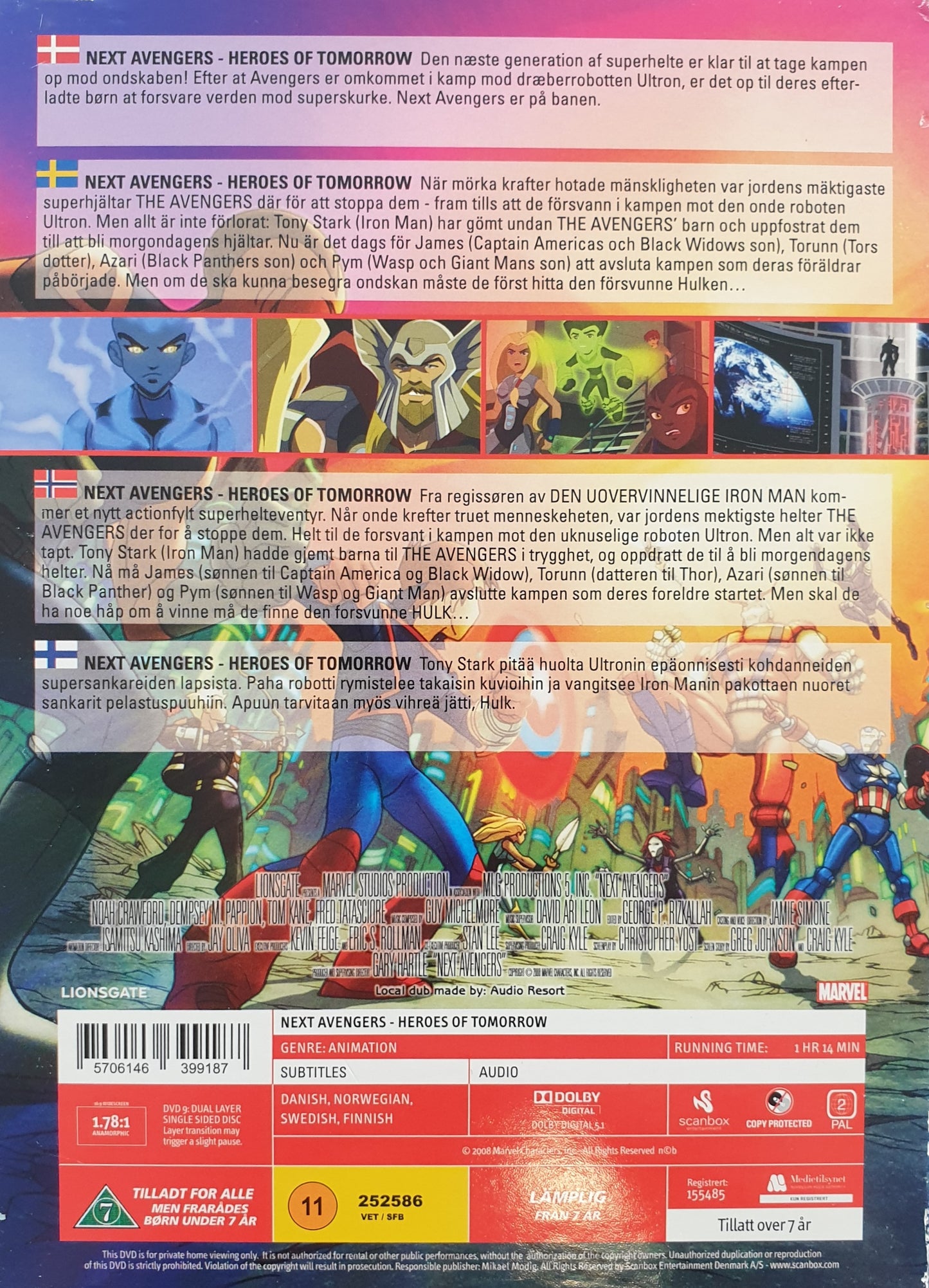 NEXT AVENGERS: HEROES OF TOMORROW