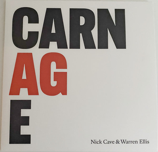 NICK CAVE & WARREN ELLIS - CARNAGE